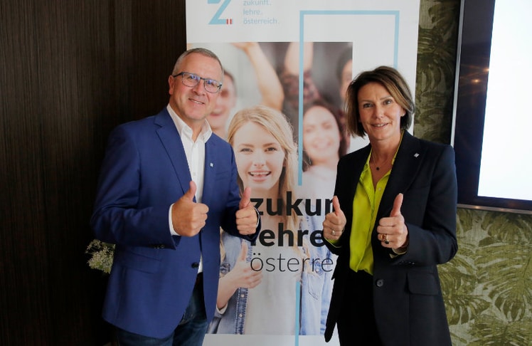 Robert Machtlinger und Monika Sandberger © LEADERSNET/D. Mikkelsen