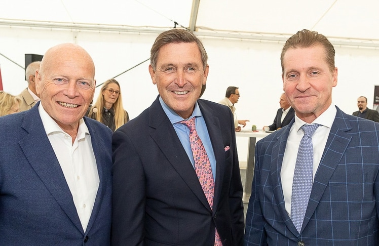 V.l.n.r.: Ralph Vallon, Peter Hanke und Oliver Stribl © LEADERSNET/C. Mikes