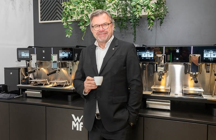 Einer der diesjährigen Aussteller: Wolfgang D. Eberhardt, Head of Sales bei WMF Professional Coffee Machines © LEADERSNET / M. Kaltenböck