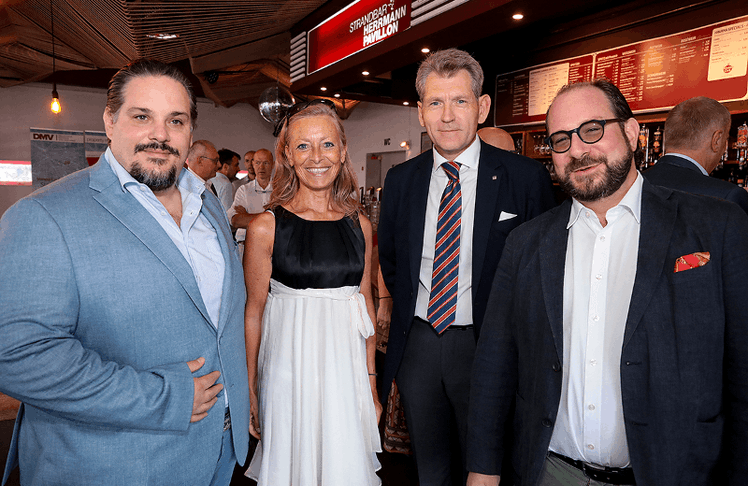 V.l.n.r.:Sascha Haimovici, IMMOcontract, Maria Dreschl, Kurier, Michael Neubauer, Noe Immobilien Development und Stephan Pasquali, 3SI
 © LEADERSNET/G. Langegger