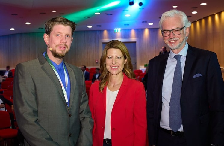 V.l.n.r: Komplexitätsforscher Peter Klimek, Barbara Schmidt und Michael Strugl © Energie/C. Fuerthner