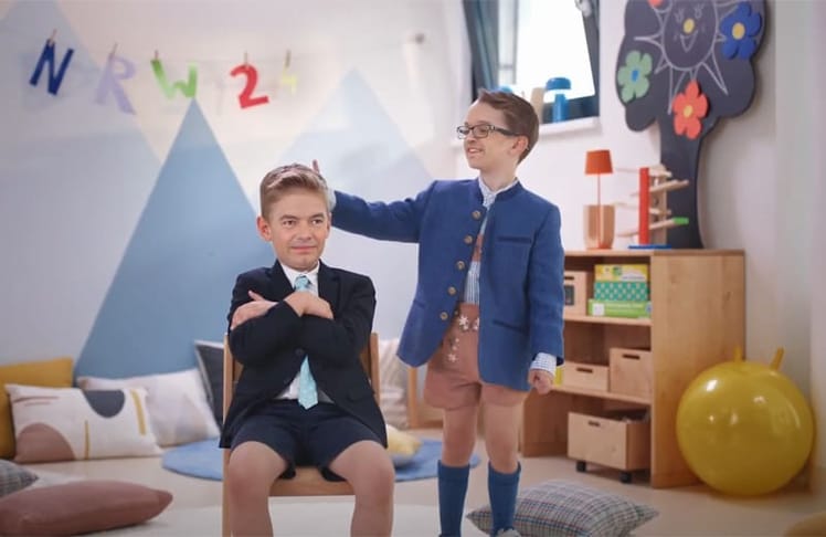 Die Kampagne unter dem Motto "Der Wahlkampf ist ein Kindergarten" sorgte in den vergangenen Wochen für Aufruhr © XXX Lutz & Demner, Merlicek & Bergmann / DMB (Screenshot/Youtube)