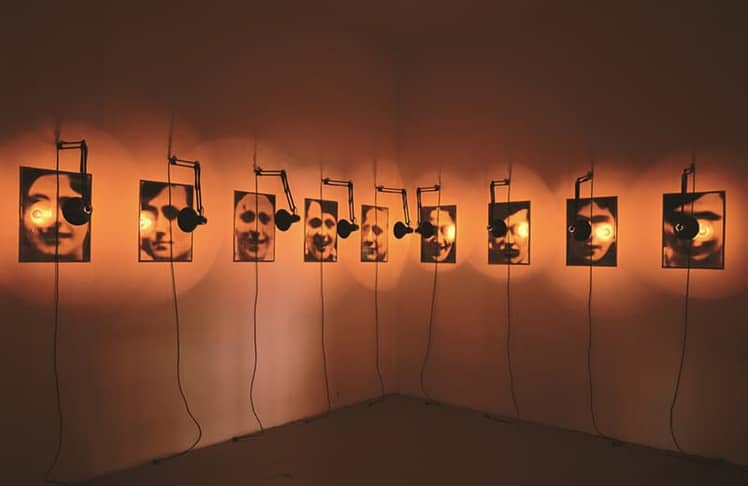 Christian Boltanski, Le Lycée Chases en 1931, 1987 ©mumok – Museum moderner Kunst Stiftung Ludwig Wien / Bildrecht, Wien 2024