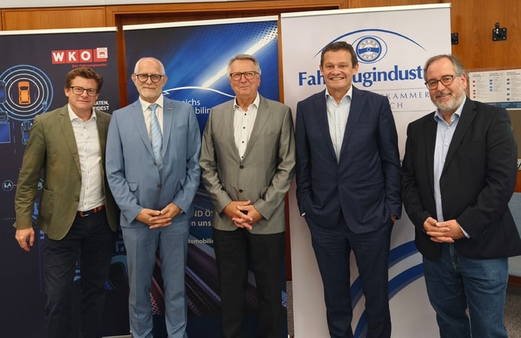 V.l.n.r.: Christian Pesau, Klaus Edelsbrunner, Günther Kerle, Hansjörg Tutner und Andreas Gaggl © LEADERSNET