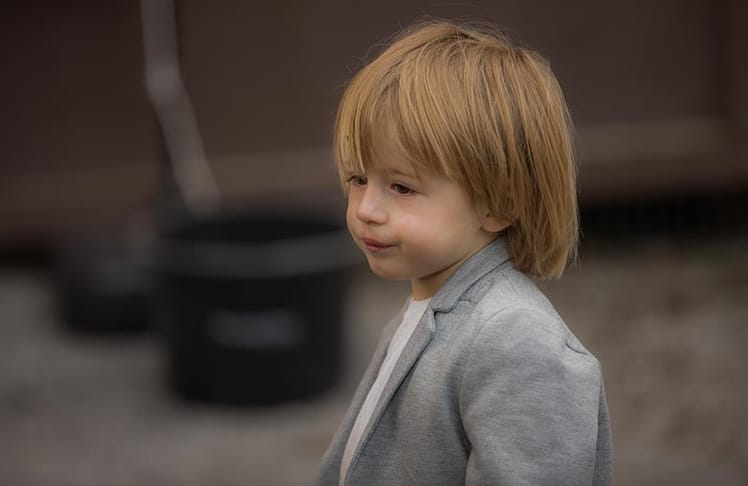 Laurent 3 Jahre, kleiner Künstler, große Werke © Udo Kewitsch