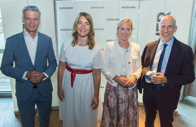 V.l.n.r.: Thomas Arnoldner, Ingrid Krawarik, Valentina Stark und Martin Kocher © LEADERSNET/D. Mikkelsen