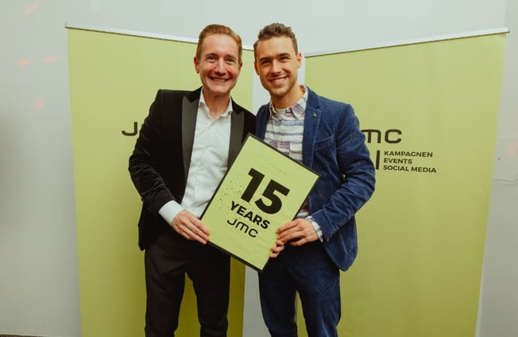 Josef Mantl, Gründer von JMC, gemeinsam mit Alexander Höfler, Mister Austria 2023