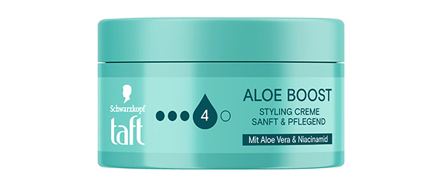 Taft Aloe Boost Styling Gel.