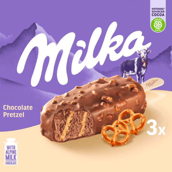 Milka Chocolate Pretzel © FRONERI Austria GmbH